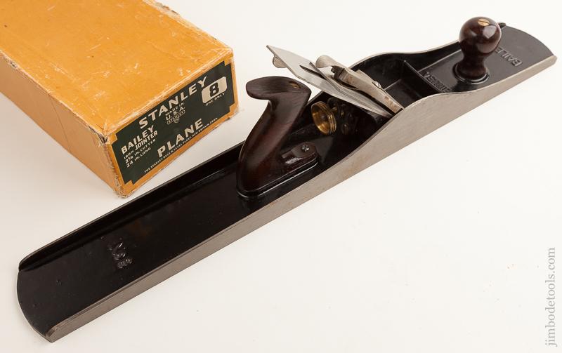 STANLEY No. 8 Jointer Plane Type 16 circa 1933-41 DEAD MINT in Original Box - 75765