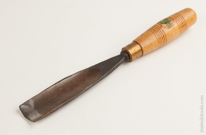 Monster! 1 1/4 x 10 1/2 inch HENRY TAYLOR No. 7 Gouge with Decal - 75774R