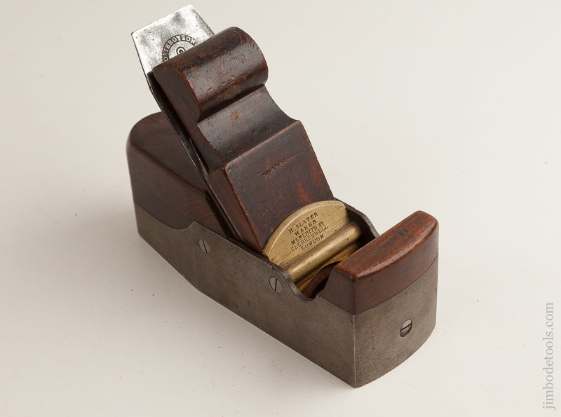 SLATER 2 1/2 x 7 5/8 inch Iron and Rosewood Smooth Plane EXTRA FINE - 75777R