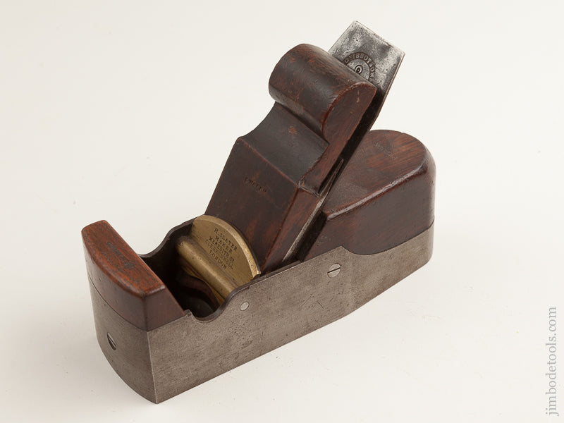 SLATER 2 1/2 x 7 5/8 inch Iron and Rosewood Smooth Plane EXTRA FINE - 75777R