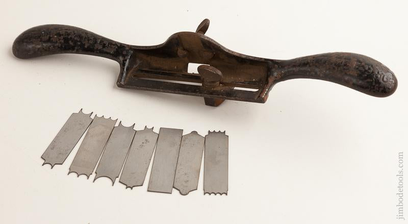 STANLEY No. 66 Hand Beader with One Fence and 7 Reproduction Cutters - 75822