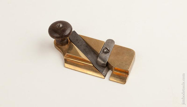 1 7/8 x 4 3/16 inch Brass Side Rabbet Plane - 75835