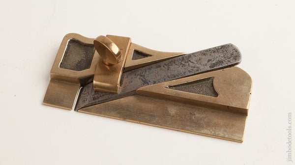 2 1/8 x 5 1/8 inch Brass Side Rabbet Plane - 75848