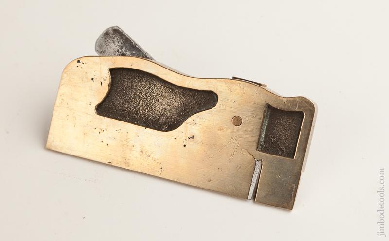 2 1/8 x 5 1/8 inch Brass Side Rabbet Plane - 75848