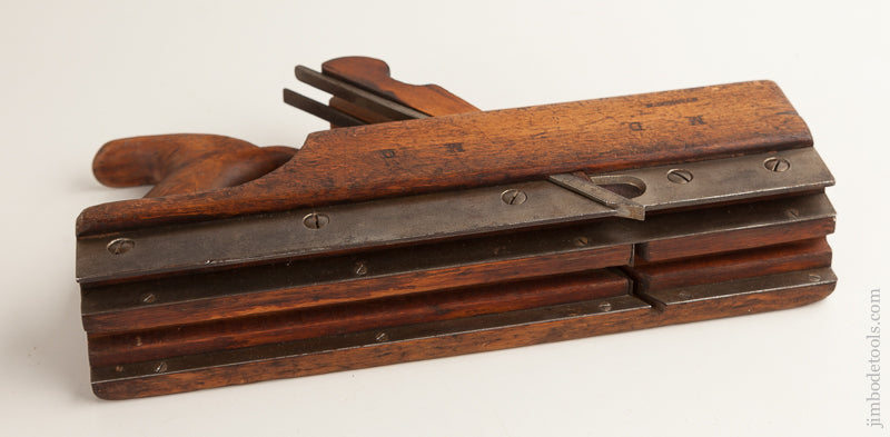 Rare! GLADWIN June 9, 1857 Patent 7/8 size Tongue & Groove Plane GOOD+ - 75853