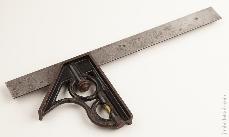 Combination Head on 12 inch STANLEY No. 1222 1/2 A Scale - 75856