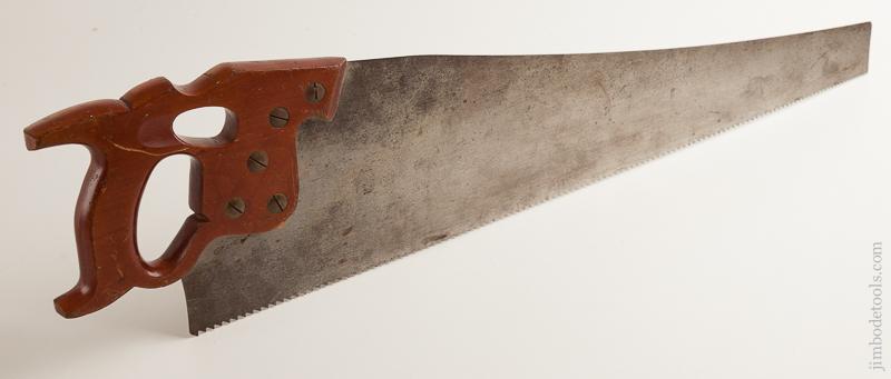 5 1/2 point 26 inch Rip DISSTON D-8 Key Hole Hand Saw - 75861