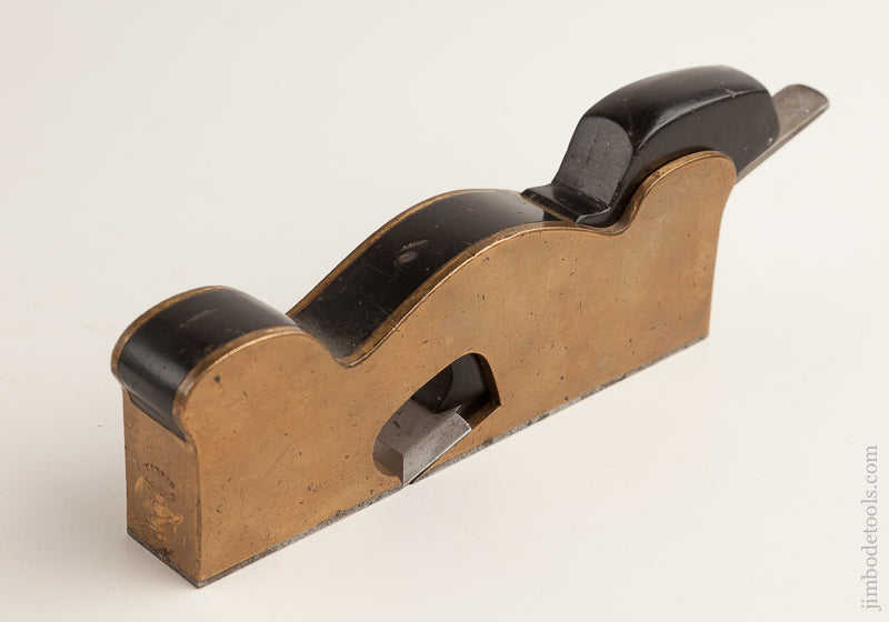 Rare NORRIS NO. 20E Gunmetal and Ebony Shoulder Plane - 75874R