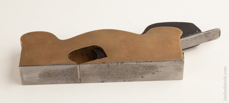 Rare NORRIS NO. 20E Gunmetal and Ebony Shoulder Plane - 75874R