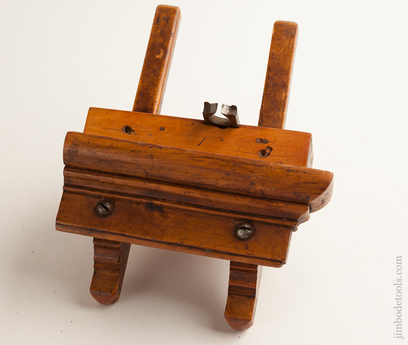 RARE Solid Boxwood Miniature Carriagemaker's Plow Plane - 75884R