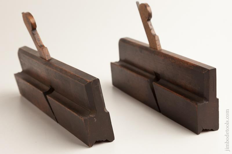 Extra-Fine Matched Pair of Complex Moulding Planes by GABRIEL - 75888R