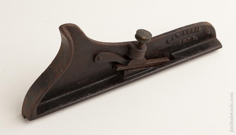 Extra Fine! GOCHER April 10, 1877 Patent Metallic Bead Plane - 75913R