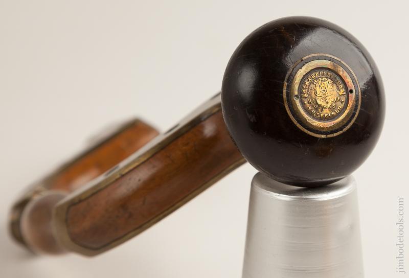 FINE! Beech and Brass ULTIMATUM Brace by WM. MARPLES & SONS - 75920R