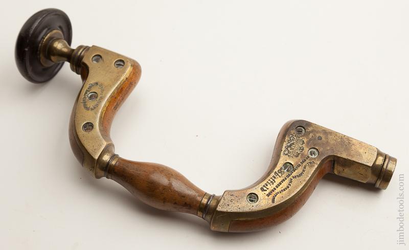 FINE! Beech and Brass ULTIMATUM Brace by WM. MARPLES & SONS - 75920R