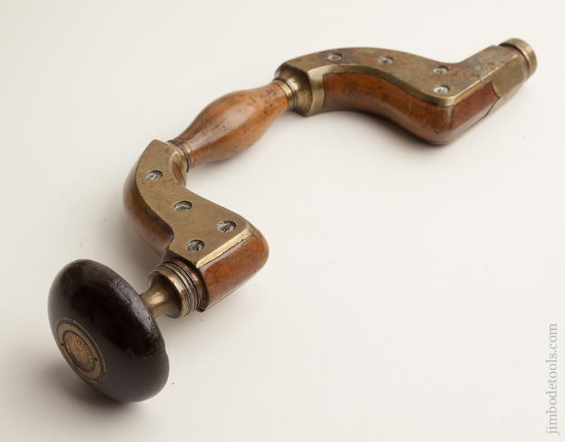 FINE! Beech and Brass ULTIMATUM Brace by WM. MARPLES & SONS - 75920R