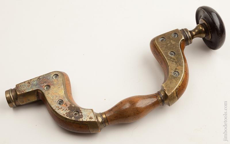 FINE! Beech and Brass ULTIMATUM Brace by WM. MARPLES & SONS - 75920R