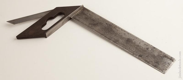 HALSTEAD Patent 10 inch Try Square, Bevel, and Miter Square - 75924R