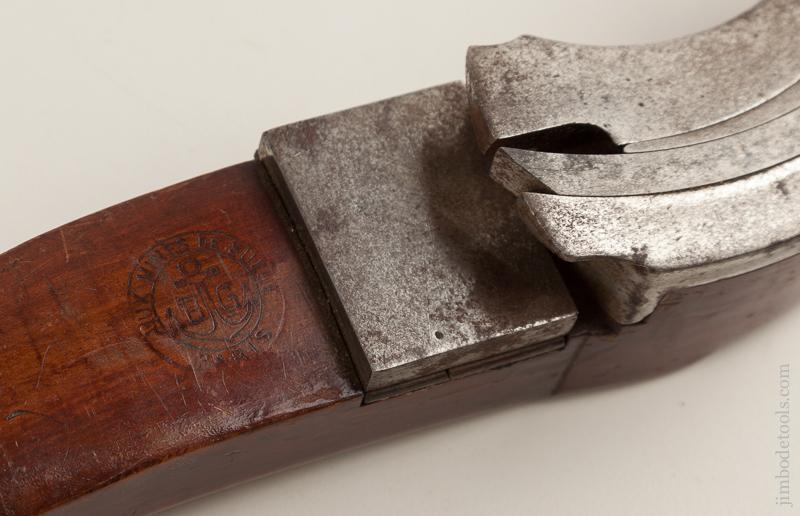 Stunning 9x4 inch Coach maker's Plow Plane B G AUX MINES DE SUEDE PARIS - 75927R