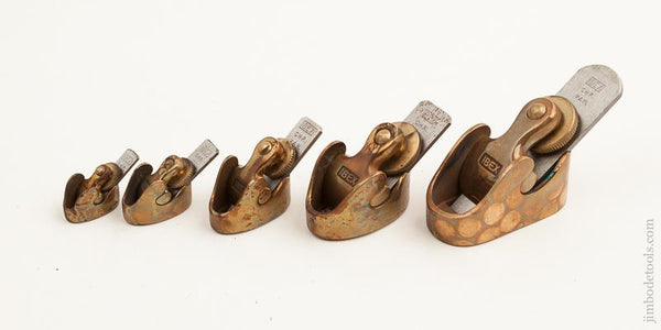 UNUSED Set of Five IBEX Violin Planes in Original Wrappers - 74500