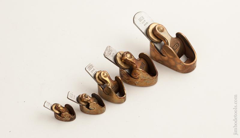 UNUSED Set of Five IBEX Violin Planes in Original Wrappers - 74500
