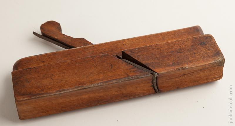 Beech No. 19 Hollow Moulding Plane by THOMAS OKINES circa 1740-1770 London  - 75943R