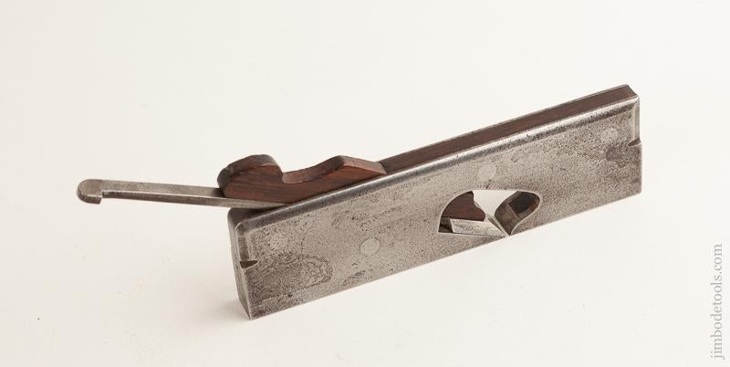 Rare! SPIERS 1/2 x 6 inch Miniature Rosewood and Dovetailed Steel Rabbet Plane with Original HOWARTH iron - 75967R