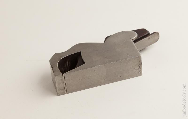 Fine 5 3/4 x 1 1/8 inch NORRIS No. 25 Rosewood and Patent Metal Bull Nose Plane - 75973R