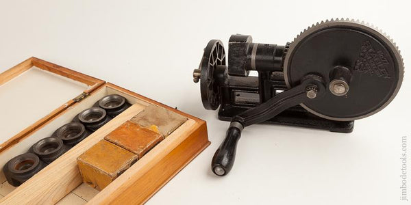 Mint! STANLEY No. 77 Dowel Machine with ALL Nine Cutters! - 75997