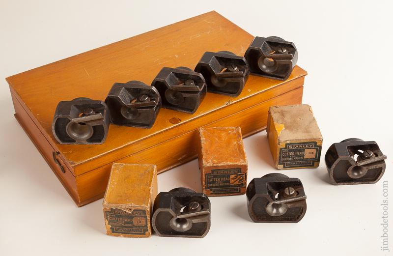 Mint! STANLEY No. 77 Dowel Machine with ALL Nine Cutters! - 75997 - AS OF SEPT. 21