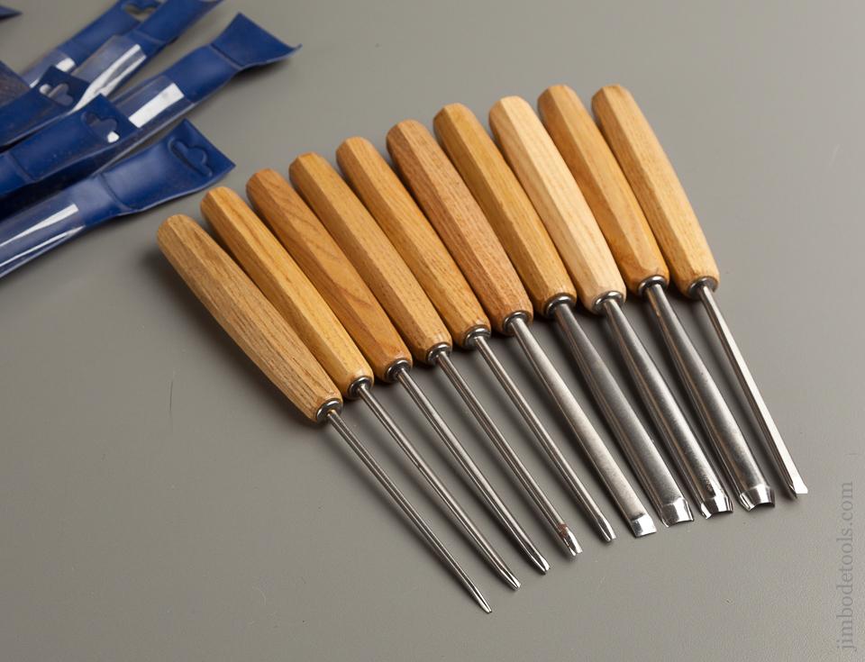 Set of Ten PFEIL SWISS MADE Gouges BRAND NEW - 76003 – Jim Bode Tools