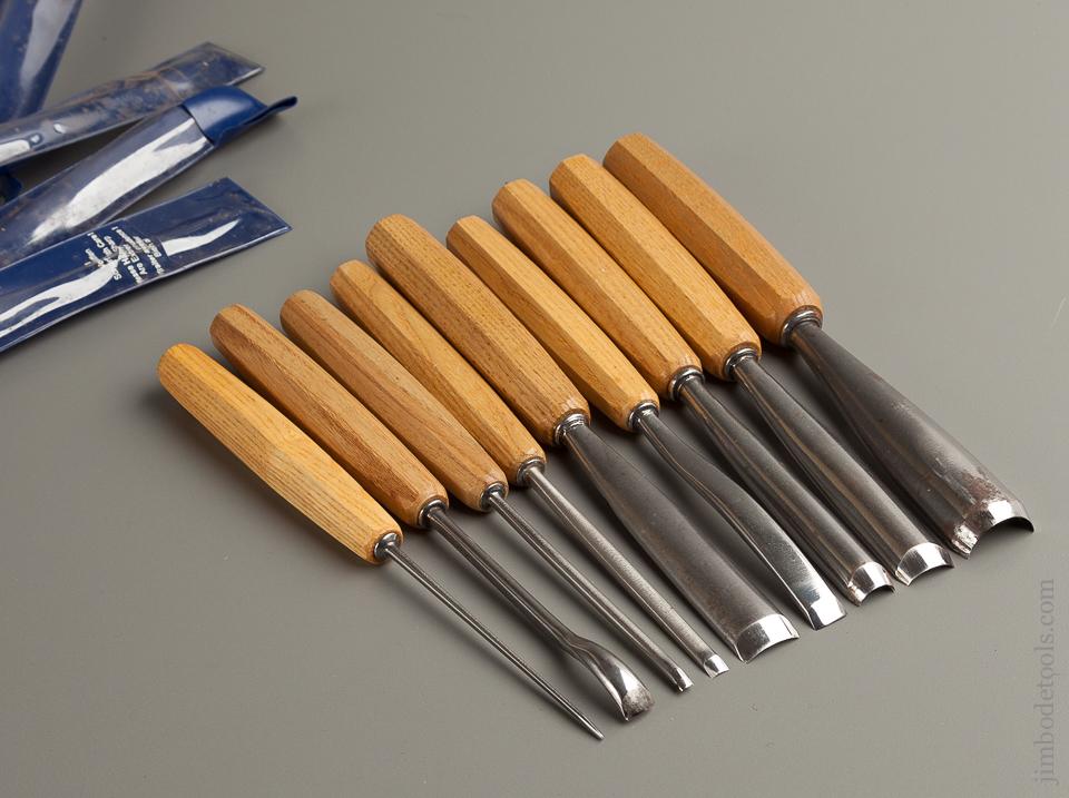Set of Nine SWISS MADE Gouges BRAND NEW - 76004 – Jim Bode Tools