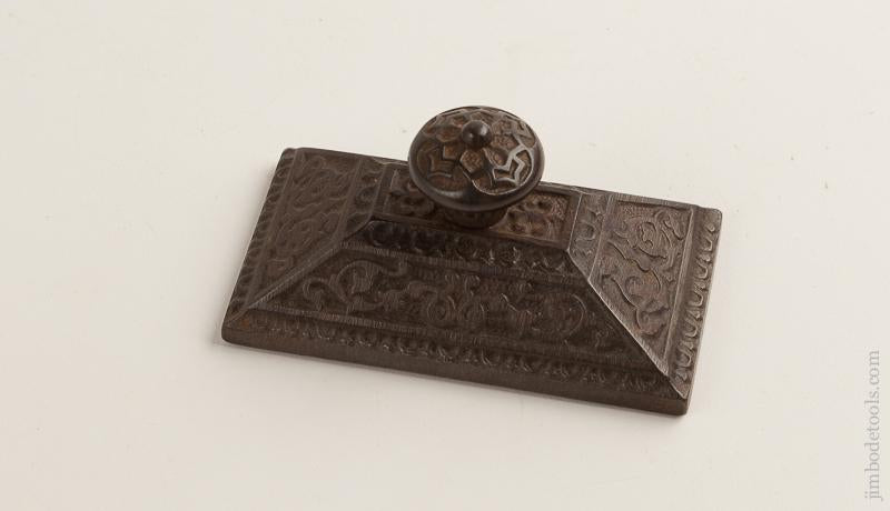 Pretty 3 3/4 x 2 1/8 inch Tailor's Weight - 76016