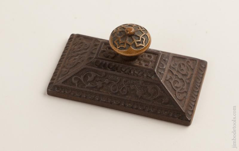 Lovely 3 3/4 x 2 1/8 inch Tailor's Weight - 76017