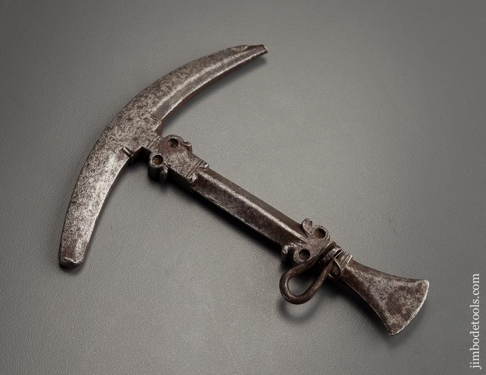 Fancy 17th/18th Century Flint Knapping Hammer - 76030U