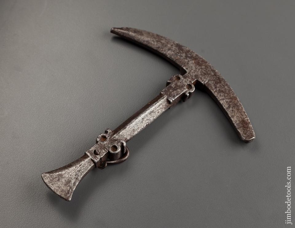 Fancy 17th/18th Century Flint Knapping Hammer - 76030U