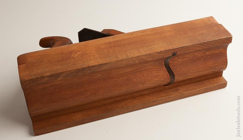 DEAD MINT! 4 5/8 inch Wide L. GARDNER GREEN ST Handled Ogee Crown Molding Plane circa 1825-55 BOSTON - 76055U