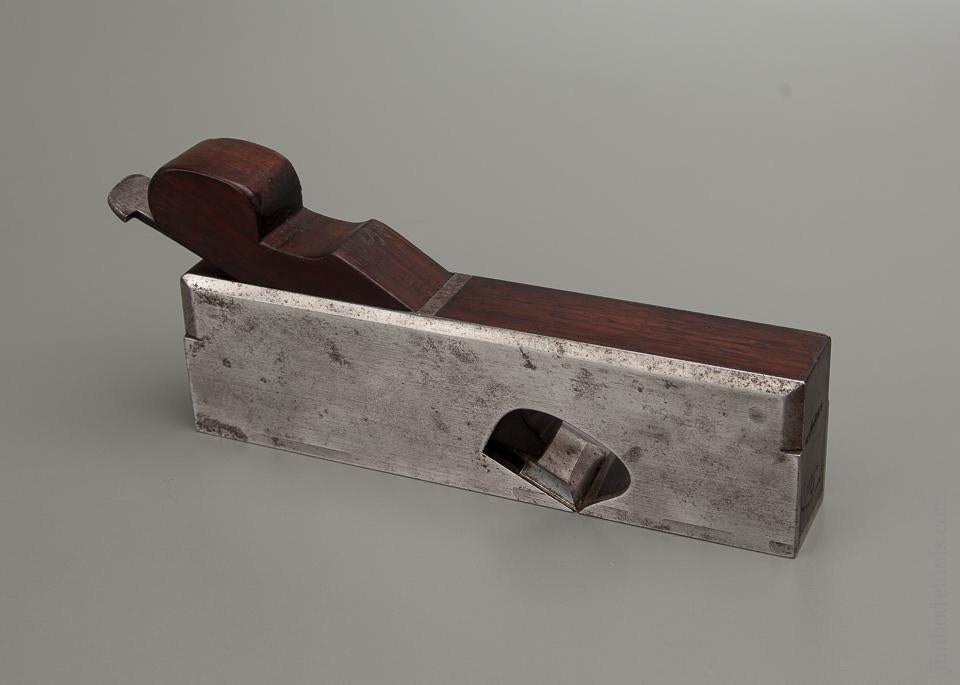 Fine MATHIESON Skewed No. 850 Rebate Plane Dovetailed Steel & Rosewood - 76058U