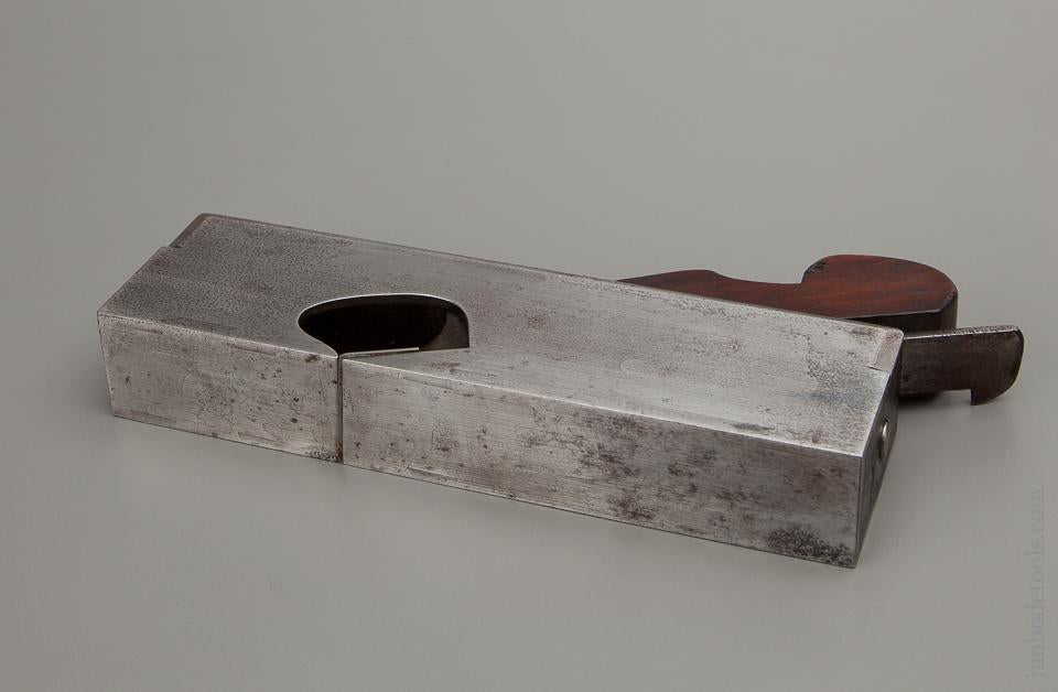 Fine MATHIESON Skewed No. 850 Rebate Plane Dovetailed Steel & Rosewood - 76058U