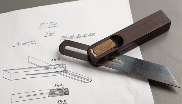 Rare! ELLIS March 21, 1871 Patent ELLIS & RUSSELL Six inch Level EXTRA FINE - 76071
