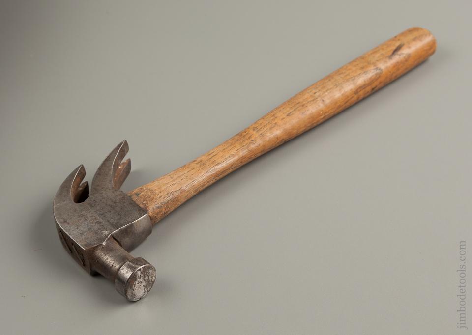 VOIGH November 4, 1902 Patent Double Claw Hammer with Original 13 inch Handle - 76076