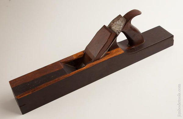 Stunning and Flawless! Lignum Vitae Razee Fore Plane - 76077U