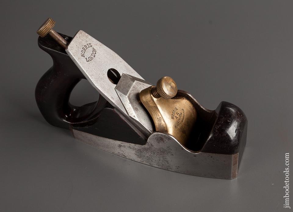 Fabulous! Pre-War Dovetailed NORRIS A5 Smooth Plane - 76079U