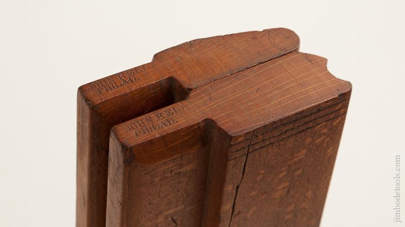 1/2 inch JOHN BELL PHILAD Table Joint Plane Set circa 1829-51 GOOD+ - 76081