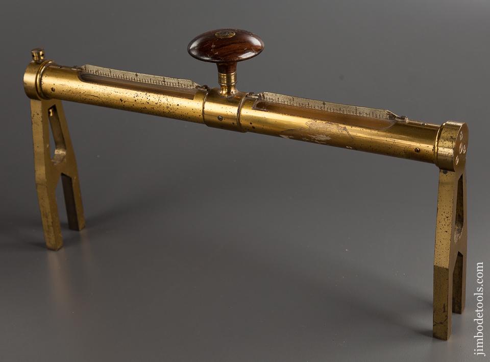 AMAZING Rosewood and Brass 14 5/8 inch Level! - 76090