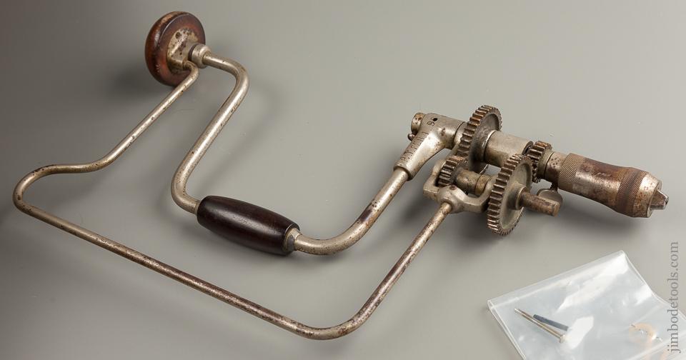 Rare! MORRISON AZ TERRITORY February 1, 1898 Patent Multi-speed Brace FINE - 76112