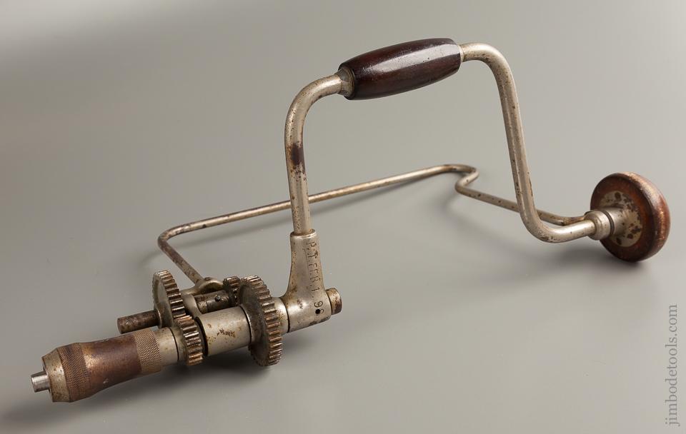 Rare! MORRISON AZ TERRITORY February 1, 1898 Patent Multi-speed Brace FINE - 76112