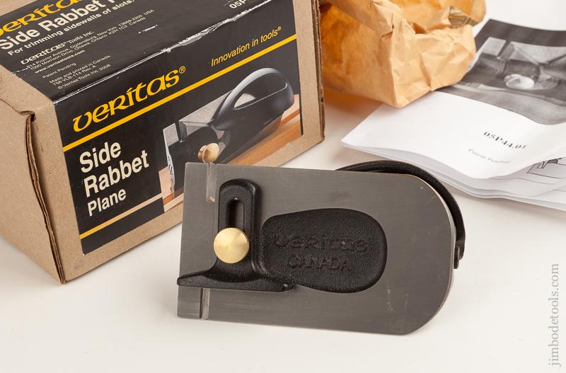 VERITAS Side Rabbet Plane MINT in Original Box - 76118