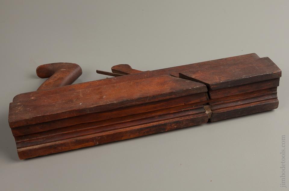 Huge Dual Marked WM LAW and A. SMITH LOWELL Sash Molding Plane - 76119