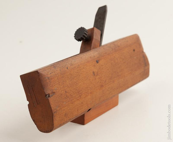 Unusual A. HEALD & SON MILFORD NH 3/4 inch Round Molding Plane circa 1873-1906 NEAR MINT - 76127