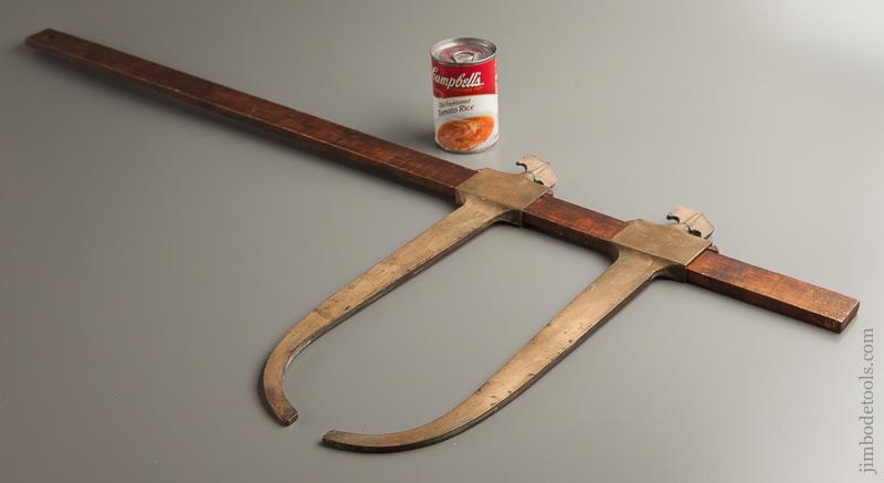 Rare! C.G. CLEMENT Railroad Calipers - 76138